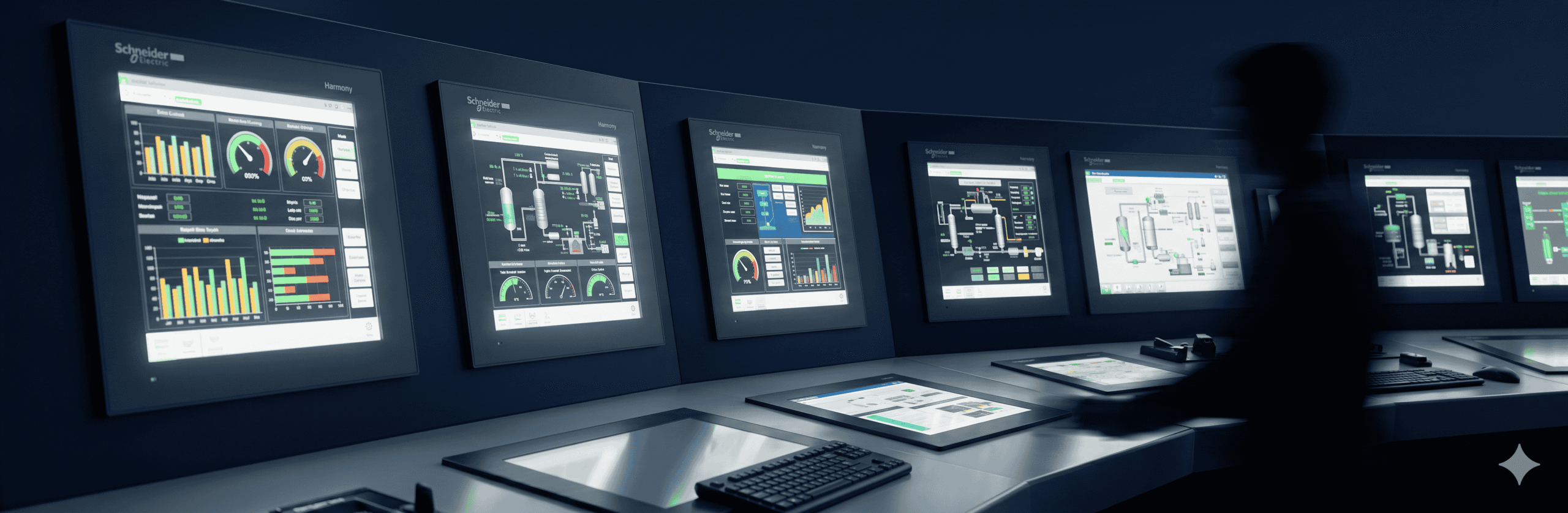 Magelis HMI touchscreen panels for industrial control — ModiconPAC