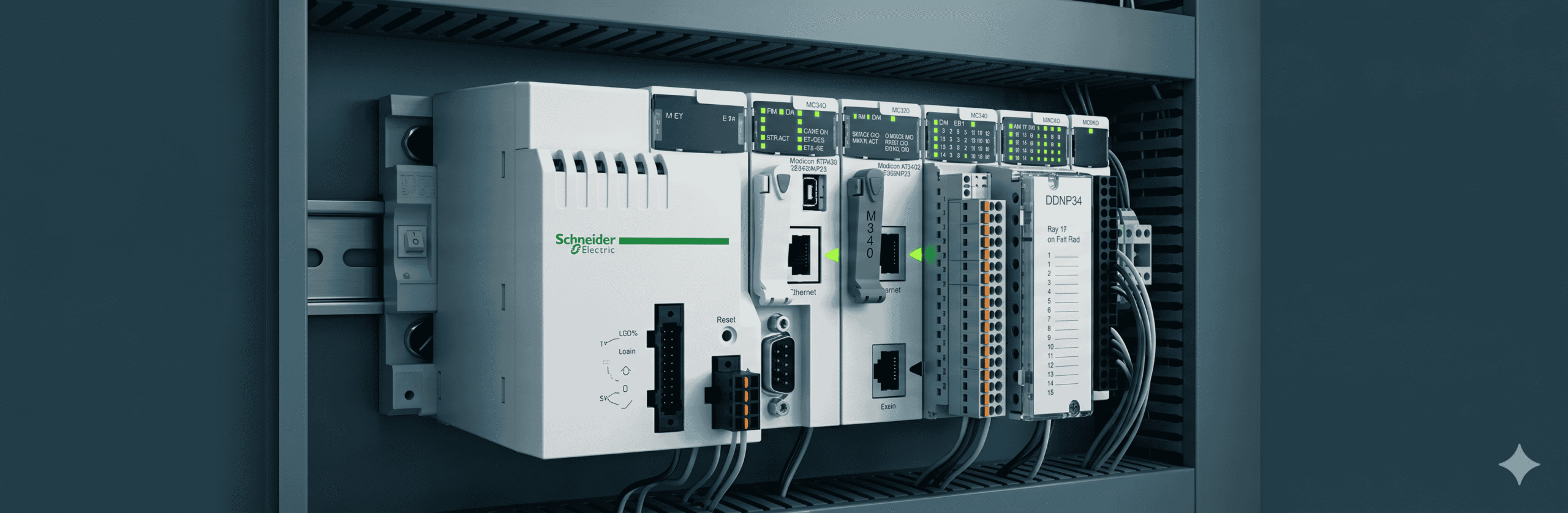Modicon M340 compact PLC system BMX series modules — ModiconPAC