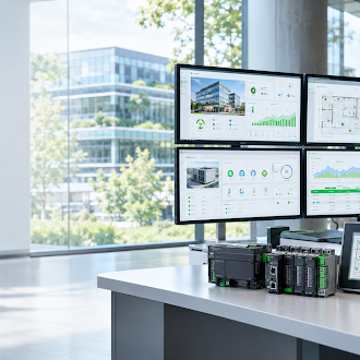 Schneider Electric power monitoring workstation